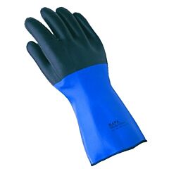 Mapa 332429 Temp-Tec Nl-56 Gloves, Blue/Black, Size 9