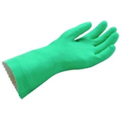Mapa Professional 34381040 Stansolv® Ak-22 Gloves, Cuff, Knit Lined, Size 10, Green