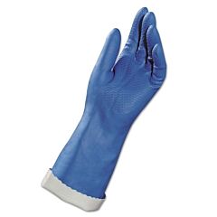 Mapa 34382047 Stanzoil Nk-22 Neoprene Gloves, Z-Grip, Size 7, Blue