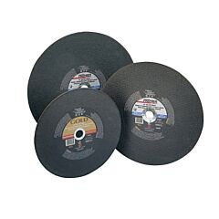 Carborundum 5539507067 Cut-Off Wheel, Long Life, 20 In Dia, 1 In Arbor, 5/32 In Thick, 24 Grit Aluminum Oxide
