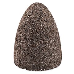 Carborundum 5539509139 Aluminum Oxide Portable Snagging Plug, Type 18, 3 X 4 X 5/8-11, A24-R