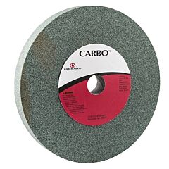 Carborundum 5539509913 Bench And Pedestal Wheels, Type 1, 10 In Dia., 1 In Thick, 60 Grit, I Grade