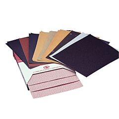 Carborundum 5539520535 Premier Aluminum Oxide Dri-Lube Paper Sheets, P150