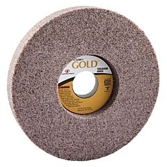Carborundum 5539527675 Gold Toolroom Wheels, Type 5, 7 In Dia., 1 In Thick, 32 Grit, R Grade