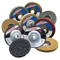 Carborundum 5539562616 Depressed Center Grinding Wheels, Silicon Carbide, 4 1/2 In Dia., Extra Coarse