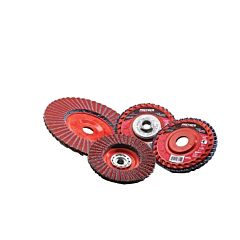 Carborundum 5539570058 Medalist Yp 2788 R Flap Discs, Type 27, 7 X 7/8 In, 60 Arbor, 8,600 Rpm