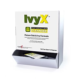 First Aid Only 18-065 Ivyx Post-Contact Cleanser Packets, 50/Box