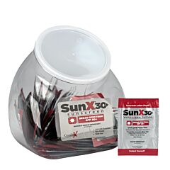 First Aid Only 18-360 Sunx30 Fish Bowl Lotion Packet Dispenser 50/Bowl