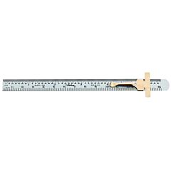 Mitutoyo 950-300 Series 950 Pocket Steel Rulers, 6 In, Stainless Steel