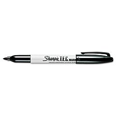 Sharpie 13401 Trace Element Certified Marker, Black, Fine Point Tip, 12 Count