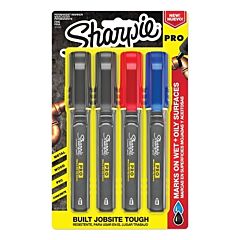 Sharpie 2018324 Pro Marker, Assorted Colors, Fine Size, Point Tip
