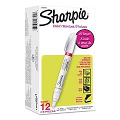 Sharpie 2107614 Oil Based Paint Marker, White, Medium, Bullet