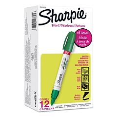 Sharpie 2107620 Oil Based Paint Marker, Green, Medium, Bullet