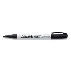 Sharpie 35534 Oil Based Paint Marker, Black, Fine, Fine Bullet