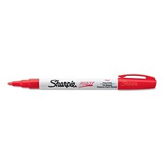 Sharpie 35535 Oil Based Paint Marker, Red, Fine, Fine Bullet