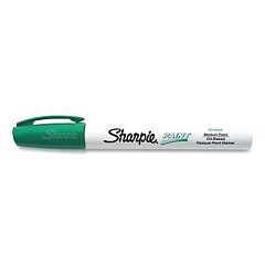 Sharpie 35552 Oil Based Paint Marker, Green, Medium Bullet