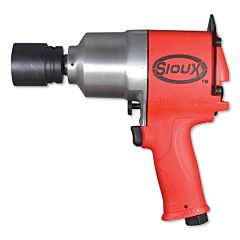 Sioux Tools Ssd4P11P Positive Clutch Pistol Grip Screwdriver, 0.4 Hp, 1100 Rpm, 45 In-Lb Max Torque