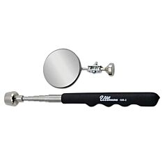 Ullman Gmc-2 Dual Megamag Telescoping Magnetic Pick-Up Tool/Inspection Mirror, 16 Lb Load, 8-3/4 In To 34-1/4 In Length