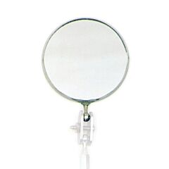 Ullman S-2Hd Inspection Mirror Head Assembly, Round, 3-1/4 In Dia