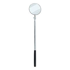 Ullman S-2L Inspection Mirror, 3-1/4 In Dia, 27 In L