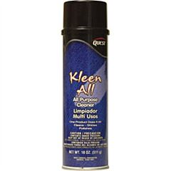 Questvapco 211001 Kleen All, All-Purpose Cleaner, Case Of 12 - 18 Oz Aerosol Cans