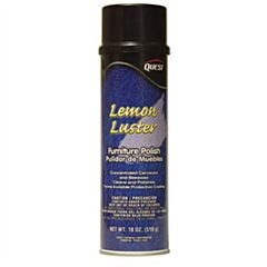 Questvapco 214001 Lemon Luster Furniture Polish, Case Of 12 - 18 Oz Aerosol Cans