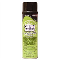 Questvapco 217001 Germ Away Foaming Germicidal Cleaner, Case Of 12 - 18 Oz Aerosol Cans