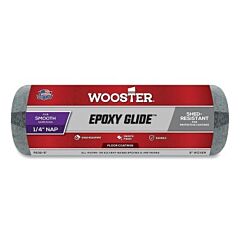 Wooster 00R2320180 Epoxy Glide Roller Covers, 18 In, 1/4 In Nap Length