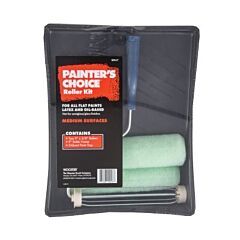 Wooster 00R9750090 Painter'S Choice Roller Kits, 9 In, 3/8 In Nap Length