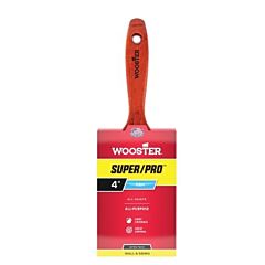Wooster 0J41020020 Super/Pro Paint Brushes, 2 In W, Nylon/Polyester, Wood Handle
