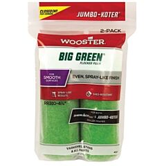 Wooster 0Rr3100044 Big Green Jumbo-Koter Roller Covers, 2 Pack, 4-1/2 In