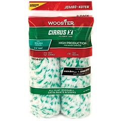 Wooster 0Rr3330044 4 1/2" Jumbo-Koter Cirrus X 1/2" 2Pk Mini Rlr