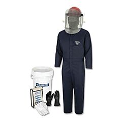 Oberon Zcf019-9 Ev-Bkt-S 8 Cal Hrc2 Arc Flash Kit Coveralls
