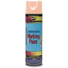 Aervoe 247 Construction Marking Paint, 20 Oz, Aerosol Can, Fluorescent Orange