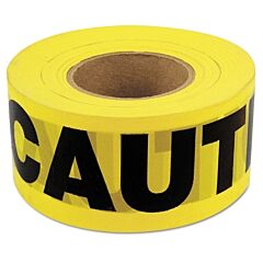 C.H. Hanson 16000 Barricade Tape, 3 In X 1000 Ft, Yellow, Caution