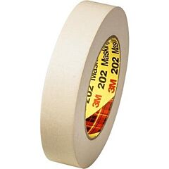 3M 021200-02815 Masking Tape 202 Tan 36 Mm X 55 M 6.3 Mil