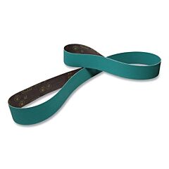 3M 051125-12707 Cloth Belts 577F, 2 1/2 In X 60 In, 80, Alumina Zirconia
