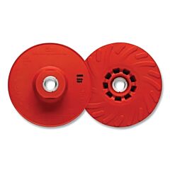 3M 063060-88656 Ribbed Disc Back-Up Pad, 5 In Dia, 12000 Rpm, Plastic