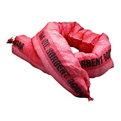 3M Mro-498-T-270 Petroleum Sorbent Boom, Absorbs 2 Gal, 27 In X 10 Ft