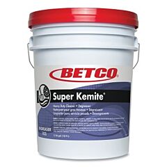 Betco 1030500 Super Kemite® Degreaser, 5 Gal, Pail, Cherry