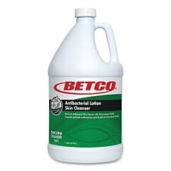 Betco 1410400 Antibacterial Lotion Skin Cleanser, 1 Gal, Bottle