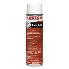 Betco 872300 Cide-Bet Ii Aerosol Disinfectant, 19 Oz, Aerosol Can, Floral