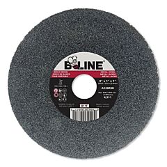 B-Line Abrasives 811C Straight Resinoid Wheel, 8 In Dia, 1 In Thick, 1 In Arbor, 36 Grit, Aluminum Oxide