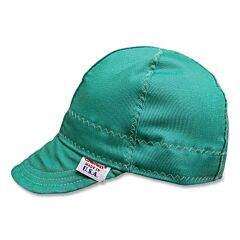 Comeaux Caps 1400Fr-7-3/4 Single Sided Welding Cap, 7-3/4, Green