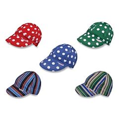 Comeaux Caps 40712 Short Crown Welding Caps, Size 7 1/2, Assorted Prints