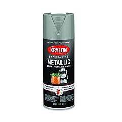 Krylon K01404777 Metallic Paint, 11 Oz Fill, Aerosol Can, Chrome Aluminum