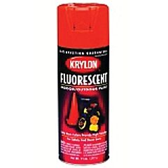 Krylon K03102777 Fluorescent Paints, 11 Oz Aerosol Can, Yellow Orange