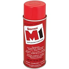 Starrett 95173 M1 All-Purpose Lubricant, 12 Oz, Aerosol Can