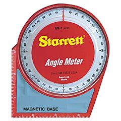 Starrett 36080 Angle Meter, Magnetic, 0 To 90 Degree