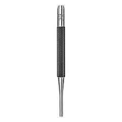 Starrett 52580 Drive Pin Punches, 4 In, 1/8 In Tip, Steel
